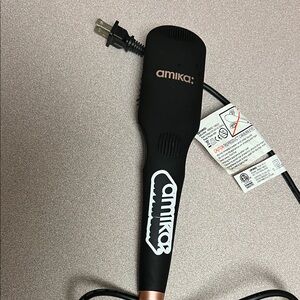 Amika Black and Copper Heated Hair Brush